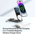 Power Adapter for 3 in 1 Foldable Magnetic Wireless Charger (mobile/TWS/Apple watch)