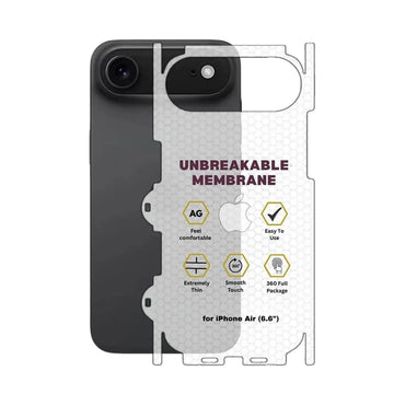 ktusu Generic Screen Protection Membrane Flexible Matte Back Guard for iPhone 17 Air Matte