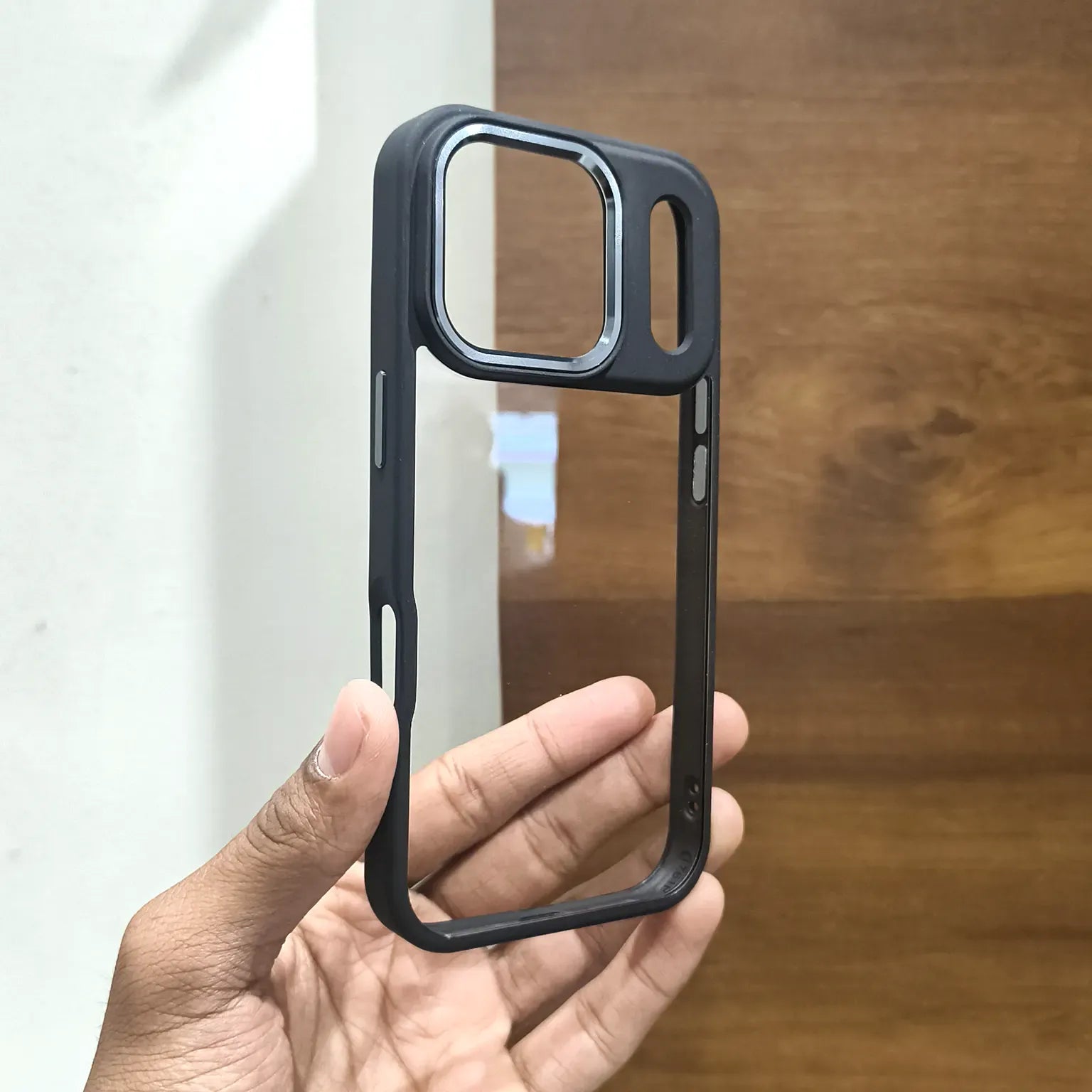 Cases & Covers Metal Keys Hard Back Soft Edge Case for iPhone 17 Pro Max