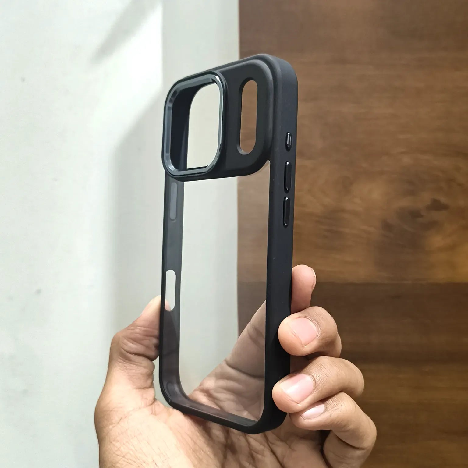 Cases & Covers Metal Keys Hard Back Soft Edge Case for iPhone 17 Pro Max