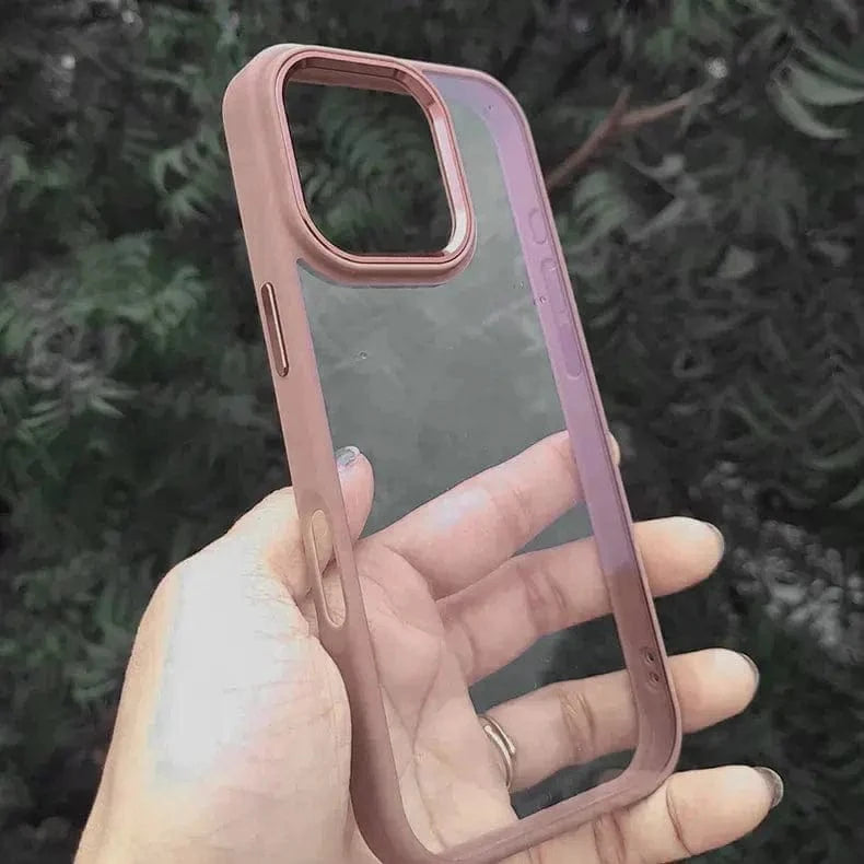 ktusu iShock Cases & Covers Metal Keys Magsafe Hard Back Soft Edge Case for iPhone 11 without magsafe / Black