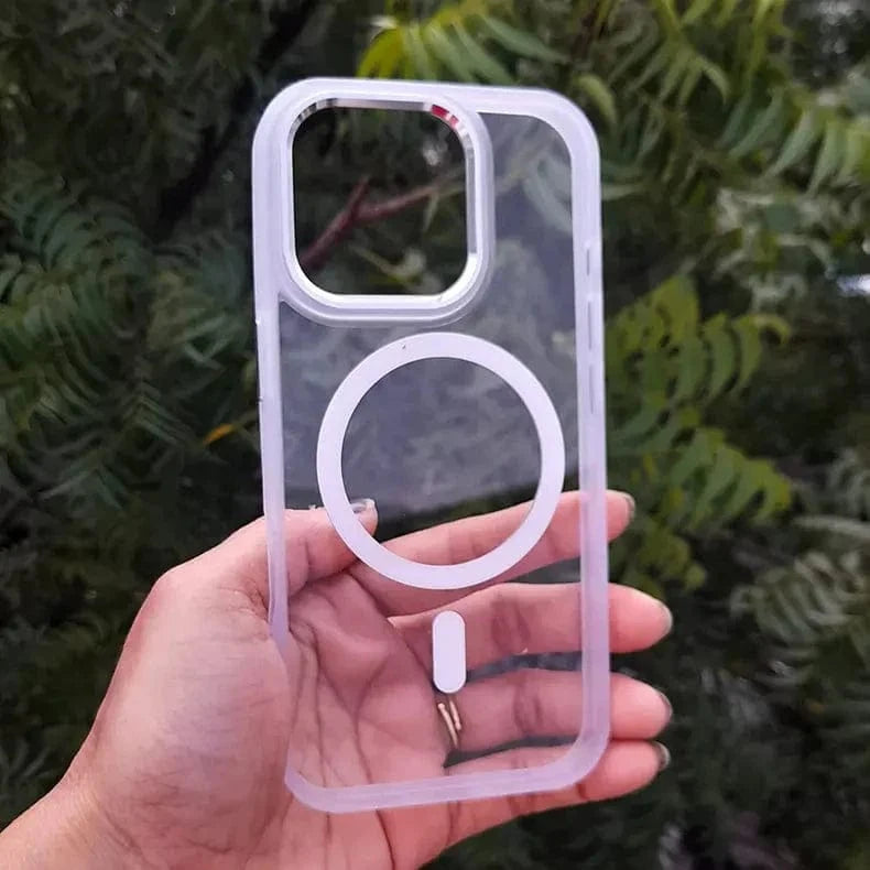 ktusu iShock Cases & Covers Metal Keys Magsafe Hard Back Soft Edge Case for iPhone 11 without magsafe / Black