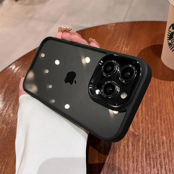 ktusu iShock Cases & Covers Metal Keys Magsafe Hard Back Soft Edge Case for iPhone 11 without magsafe / Black