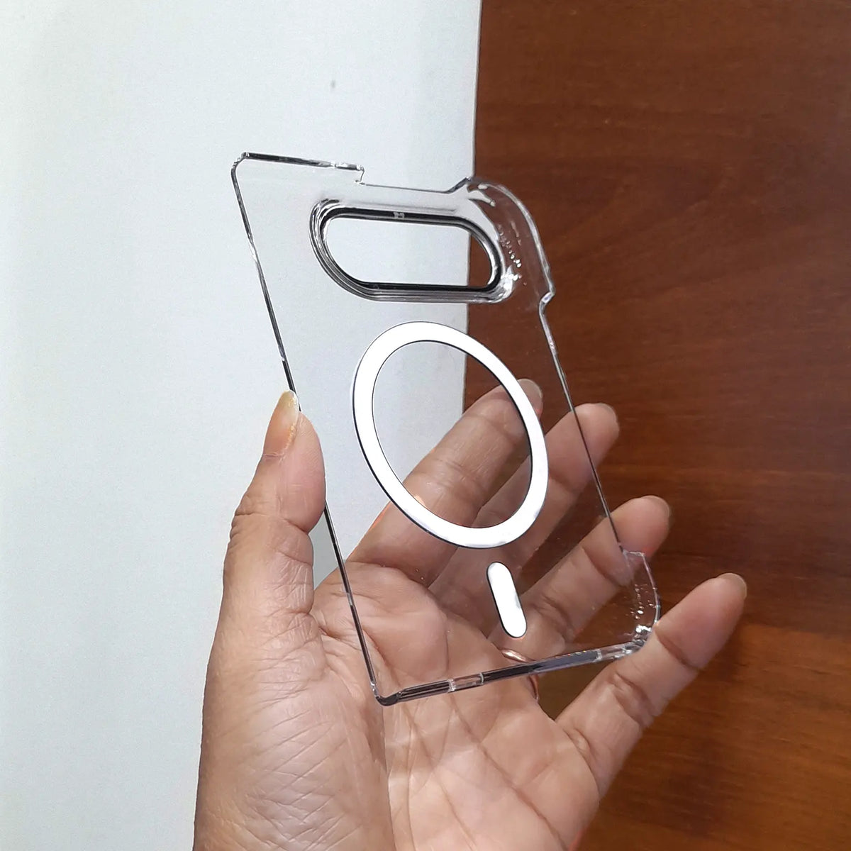 Metal Keys Magsafe Hard Back Soft Edge Case for iPhone Duo