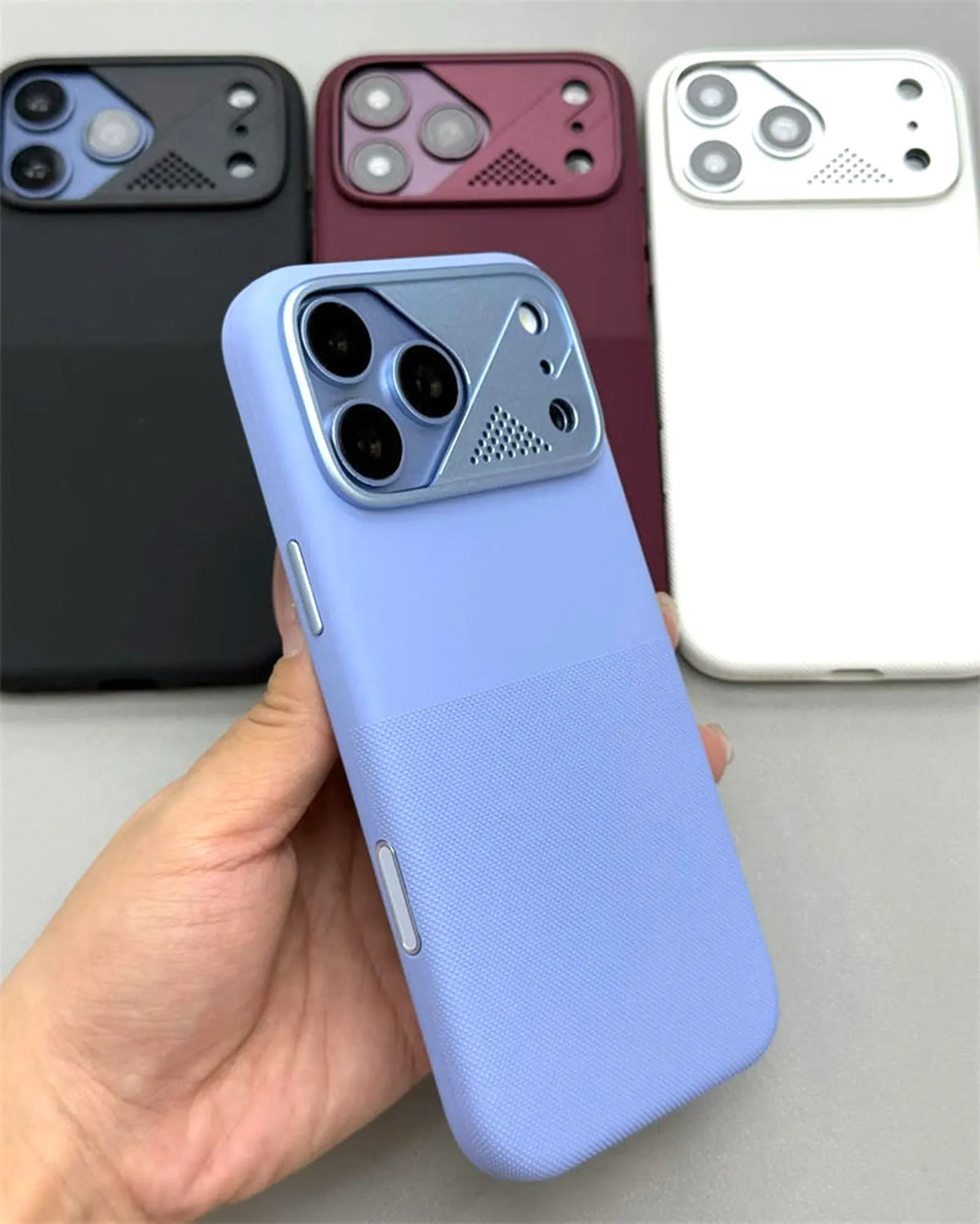 Metal Lens Frame MagSafe PC + TPU Hard Case for iPhone 18 Pro KTSU42X09 8940162424868