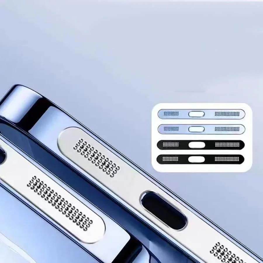 Screen Protectors - Metallic Dustproof Net Stickers for Apple iPhone - ktusu - Metallic Dustproof Net Stickers for Apple iPhone - undefined