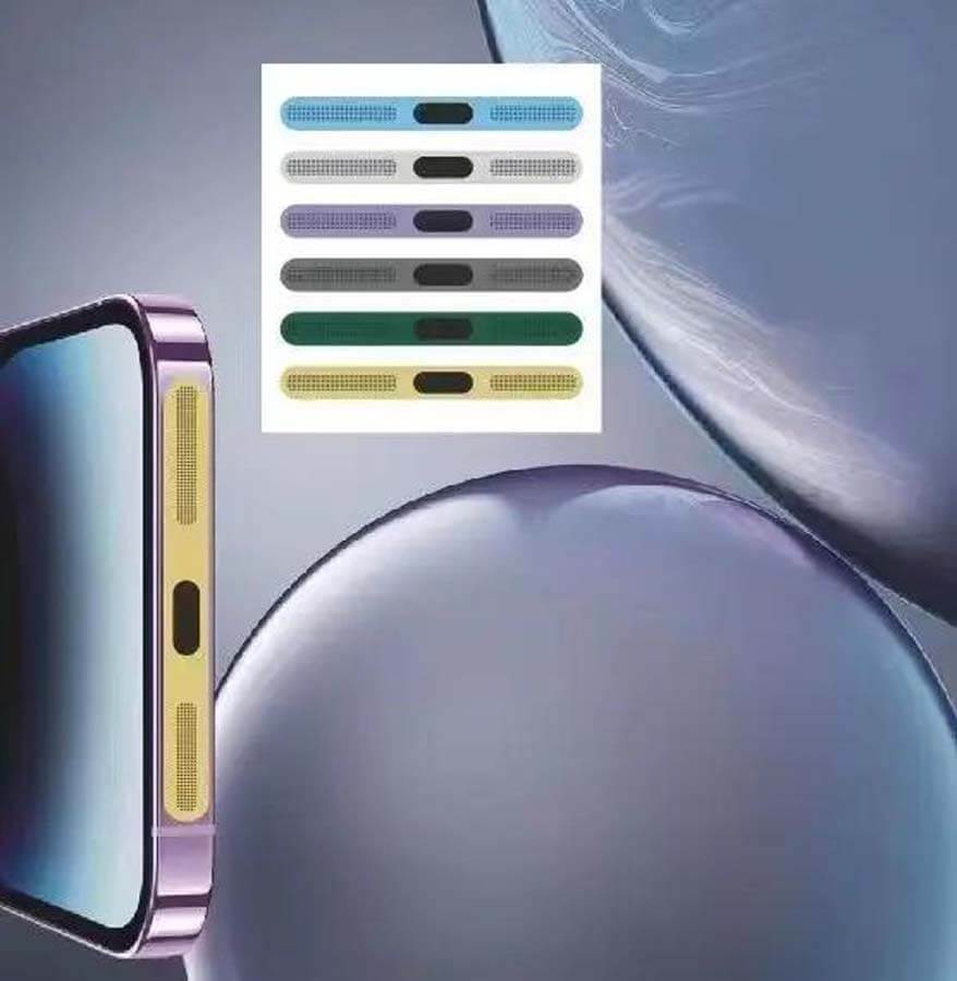 Screen Protectors - Metallic Dustproof Net Stickers for Apple iPhone - ktusu - Metallic Dustproof Net Stickers for Apple iPhone - undefined