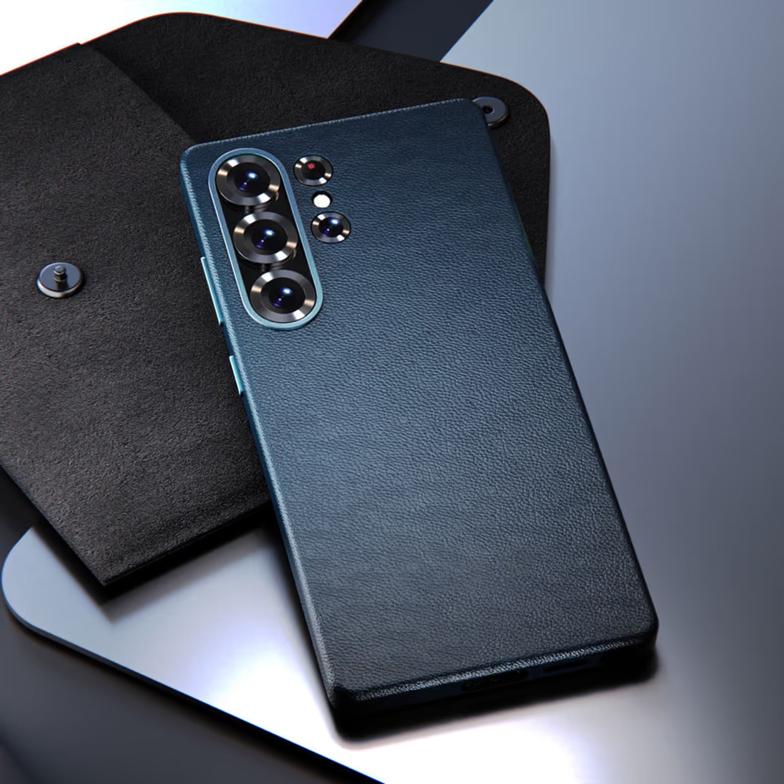 Leather Texture Hard Case for Samsung S25