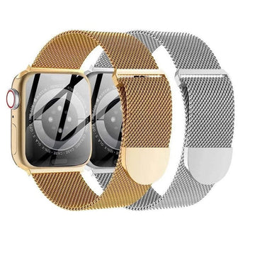 Milanese Magnetic Clasp Loop for Apple Watch 42 | 44 | 45 | Ultra 49 | 46mm S10 Watch Bands