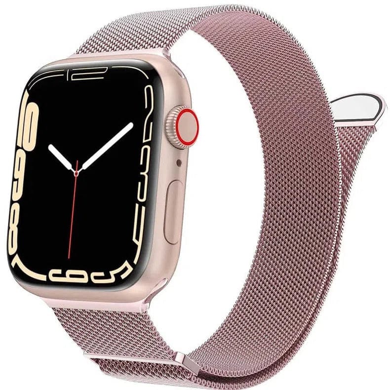 Milanese Magnetic Clasp Loop for Apple Watch 42 | 44 | 45 | Ultra 49 | 46mm S10 Watch Bands