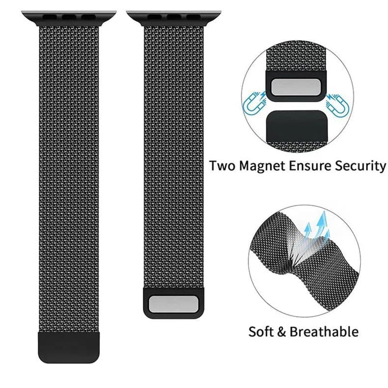 Milanese Magnetic Loop for Apple Watch 38 | 40 | 41 | 42mm S10