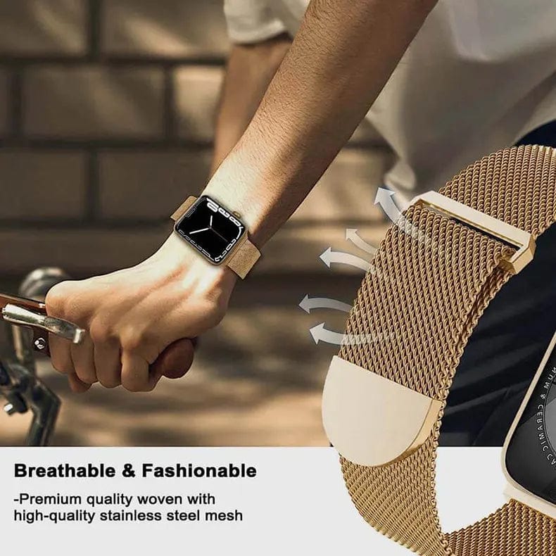Milanese Magnetic Loop for Apple Watch 38 | 40 | 41 | 42mm S10