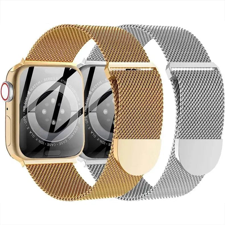 Straps & Bands for Milanese Magnetic Loop Watch Band for Apple Watch