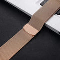 Straps & Bands for 20mm / Rose Gold Universal Milanese Magnetic Loop Smart Watch Band for 20mm|22mm