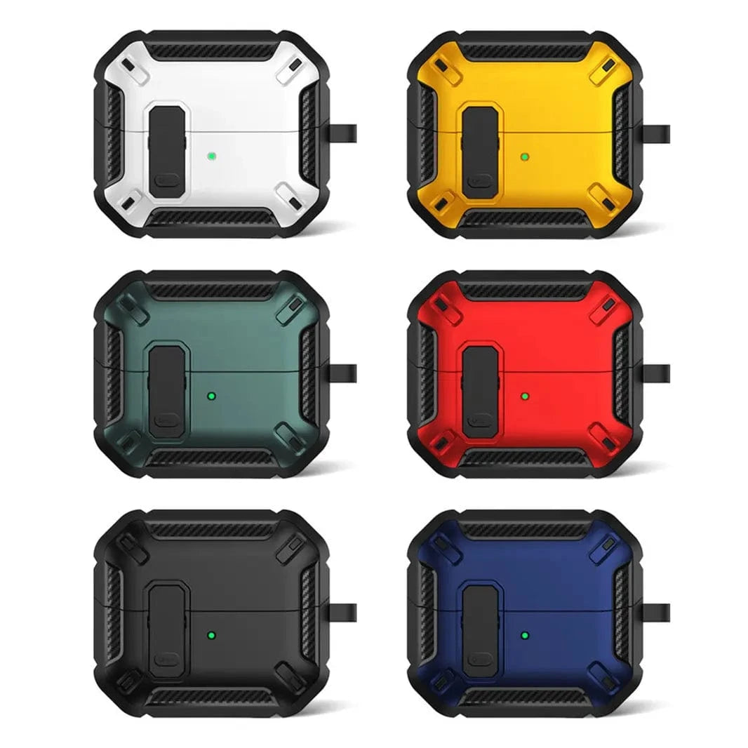 ktusu Generic Cases & Covers Military Grade Drop Proof Lock Closure Case for Samsung Galaxy Buds 3 | 3 Pro