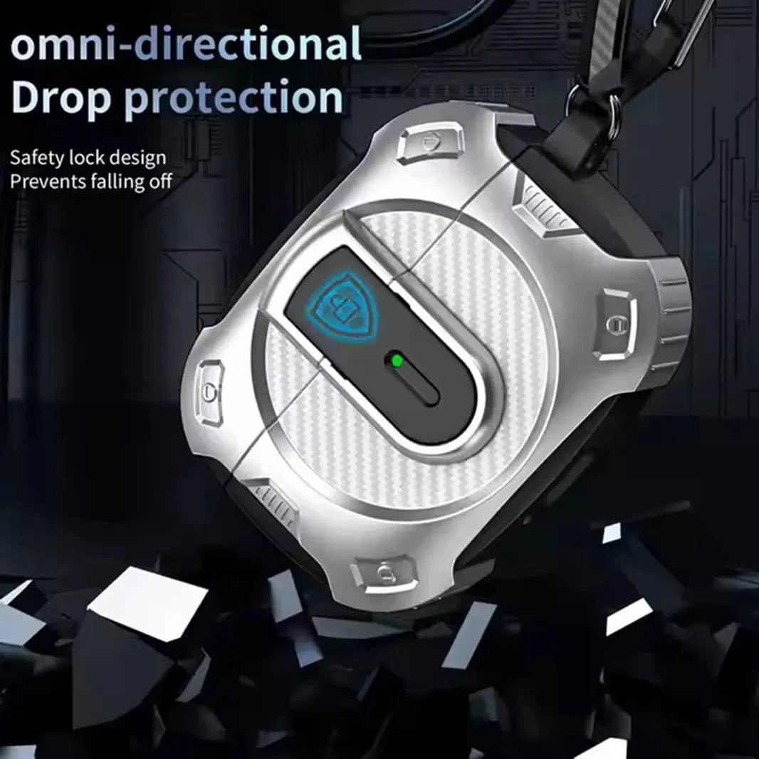 Cases & Covers Military Hard Shell Carbon Fiber Cover for Airpods 4