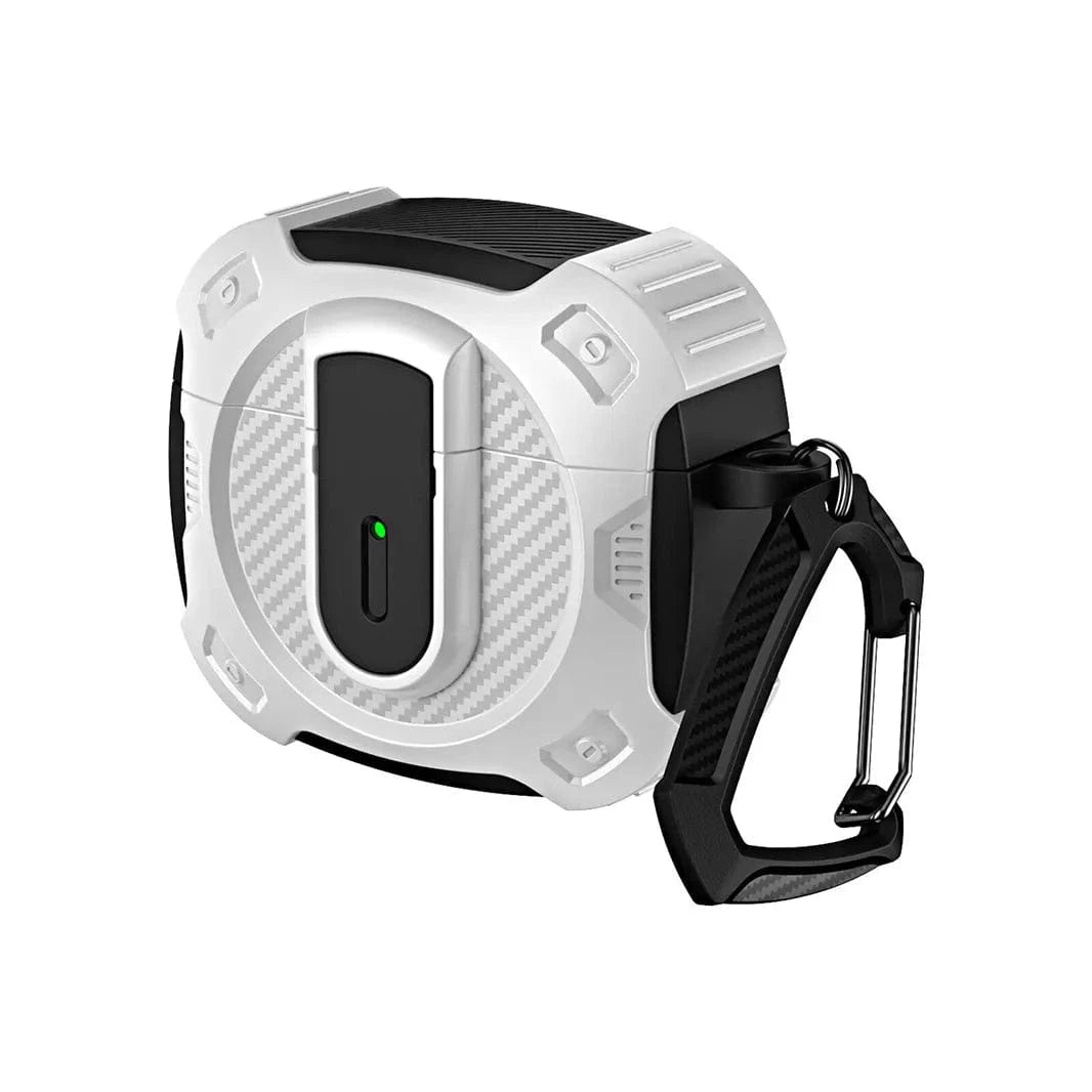 Military Hard Shell Carbon Fiber Cover for Airpods 4