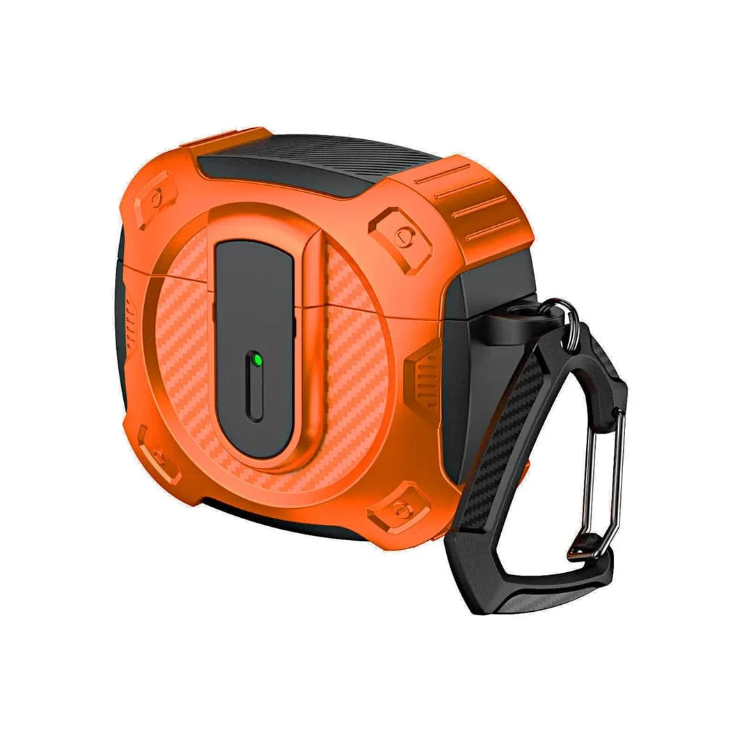 Military Hard Shell Carbon Fiber Cover for Airpods 4