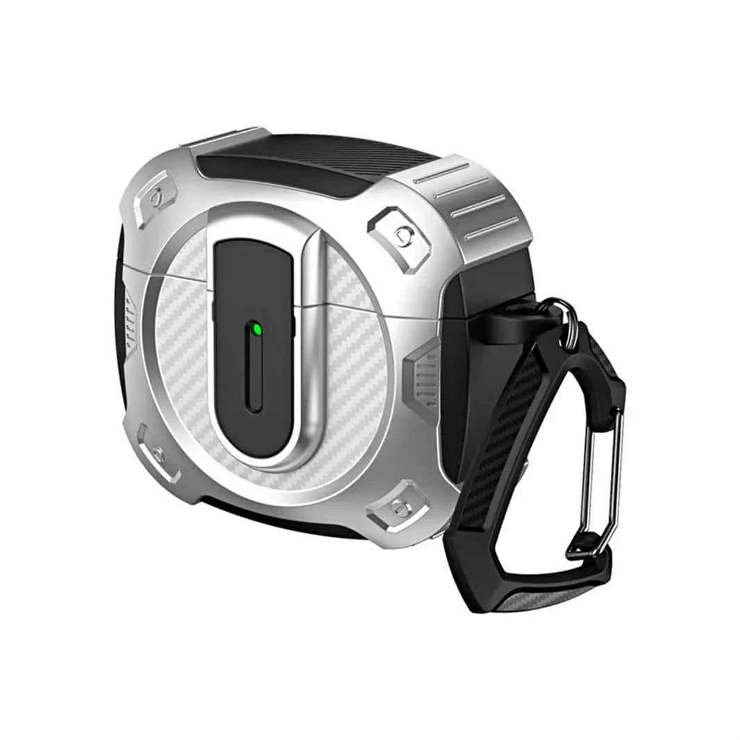 Military Hard Shell Carbon Fiber Cover for Airpods 4