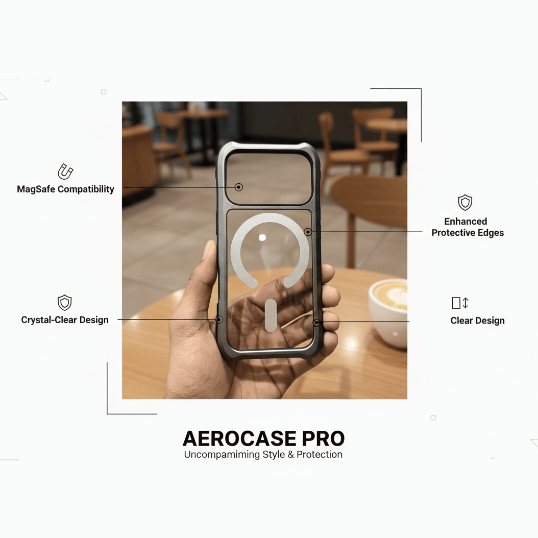 Cases & Covers Militray Grade Heavy Duty Magnetic Magsafe Hard Case for iPhone 17 Pro