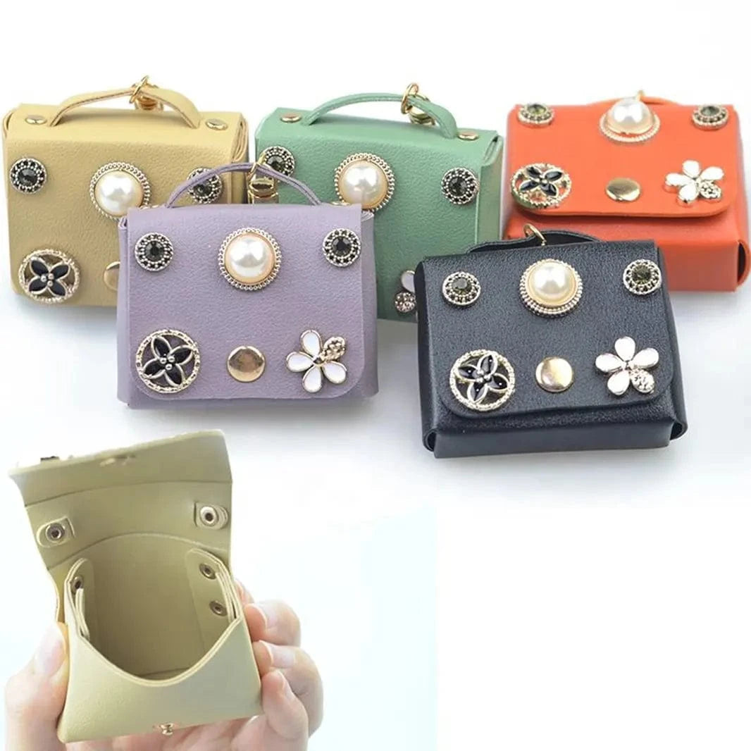Mini Coin Purse Leather Texture Cover for Airpods Pro | Pro 2