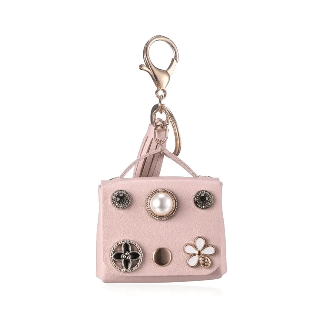 ktusu Generic Cases & Covers Mini Coin Purse Leather Texture Cover for Airpods Pro | Pro 2 Pink