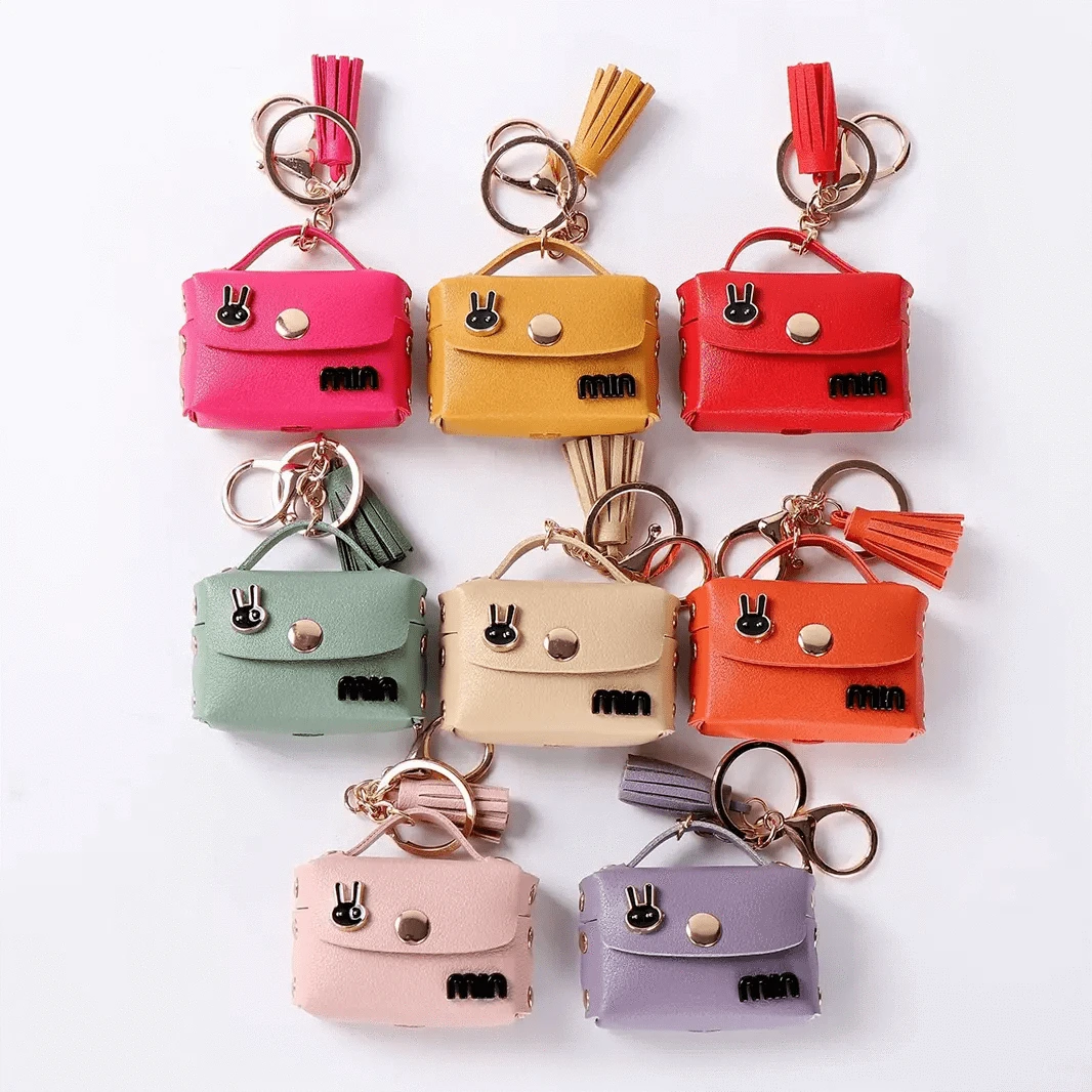 Mini Purse Leather Texture Cover for Airpods Pro | Pro 2