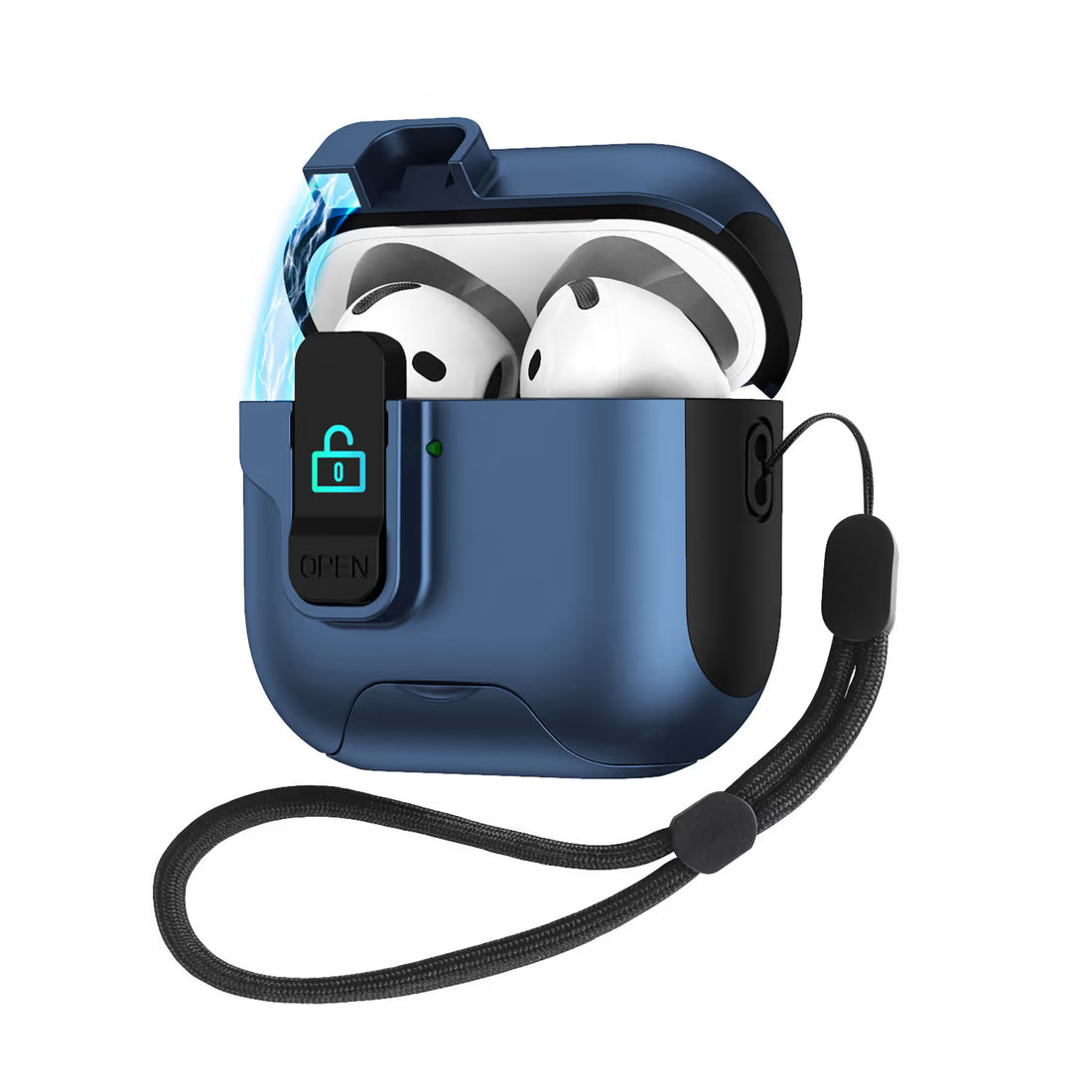 Cases & Covers Automatic Pop-up Holder Earphone Case with Switch Lock for Airpods Pro | Pro 2