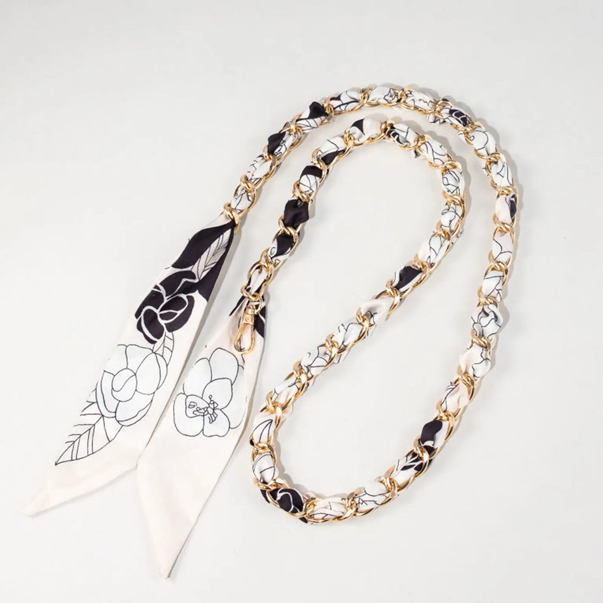 Mobile Phone Wrist Lanyard for Women Girls Scarf Decorative Crossbody Metal Phone Neck Strap Lanyard KTSUZ8BBO 8997086120864
