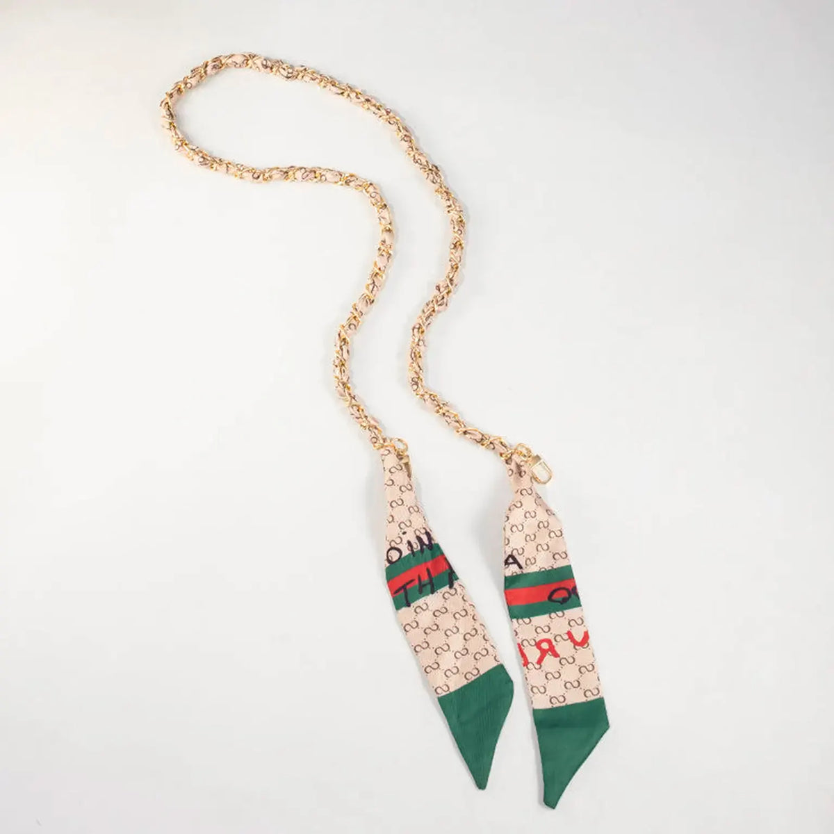 Mobile Phone Wrist Lanyard for Women Girls Scarf Decorative Crossbody Metal Phone Neck Strap Lanyard KTSUWBP1V 8901363192628