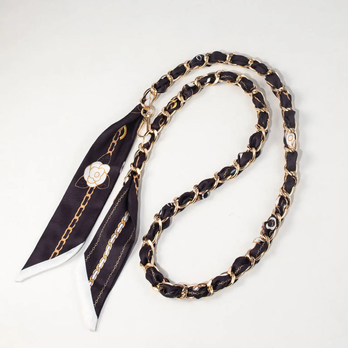 Mobile Phone Wrist Lanyard for Women Girls Scarf Decorative Crossbody Metal Phone Neck Strap Lanyard KTSUAJU7M 8950700620805