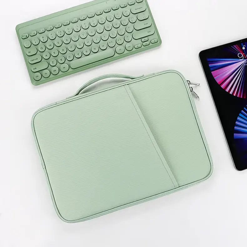 Sleeves for 11 inch / Mint Green Multifunction Nylon Zipper Sleeve Bag for Tablet | iPad 11 inch