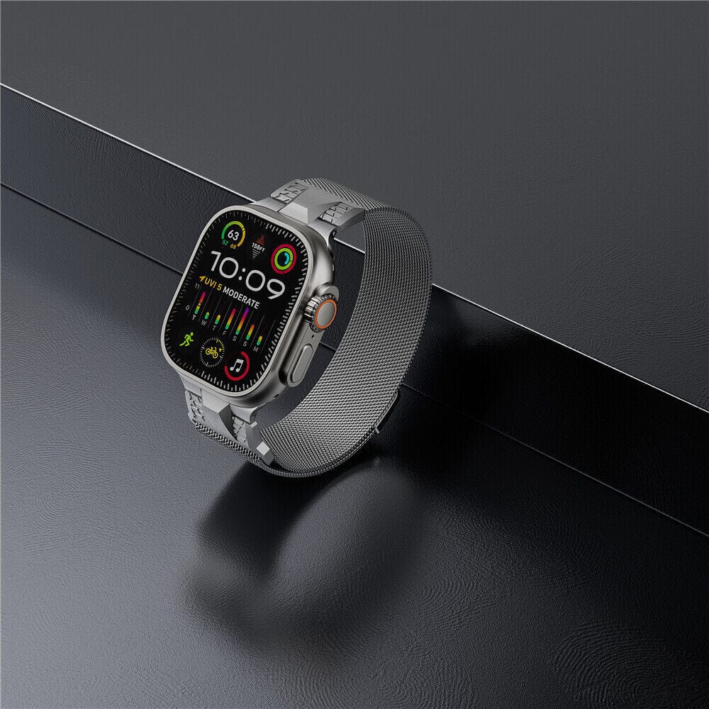 ktusu Generic Watch Bands New Milanese Magnetic Band for Apple Watch 42 | 44 | 45 | Ultra 49 | 46mm S10