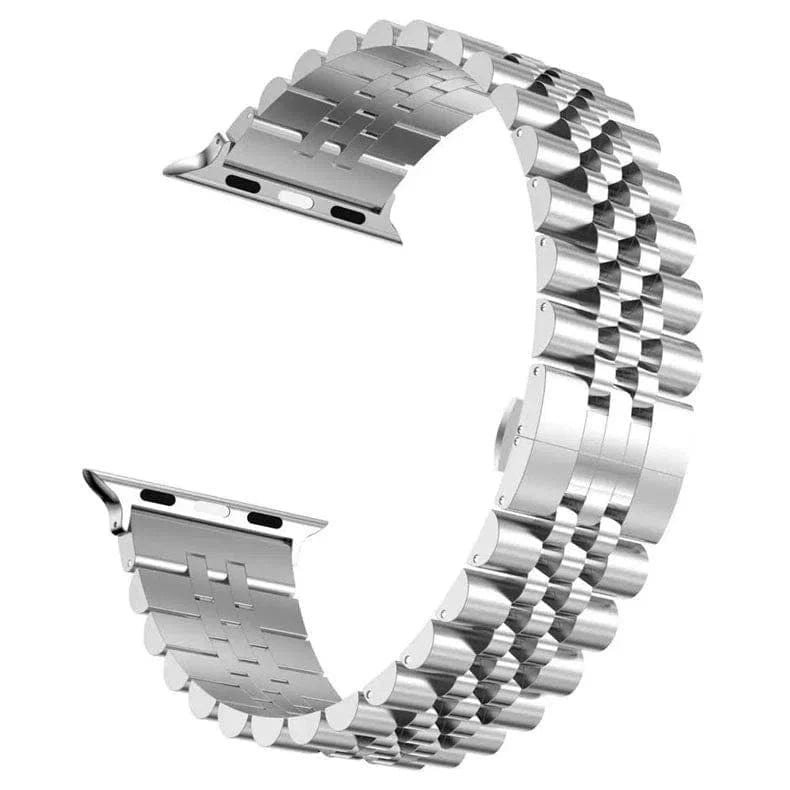 Straps & Bands for Apple Watch Stainless Steel Metal Link Bracelet Chain Strap