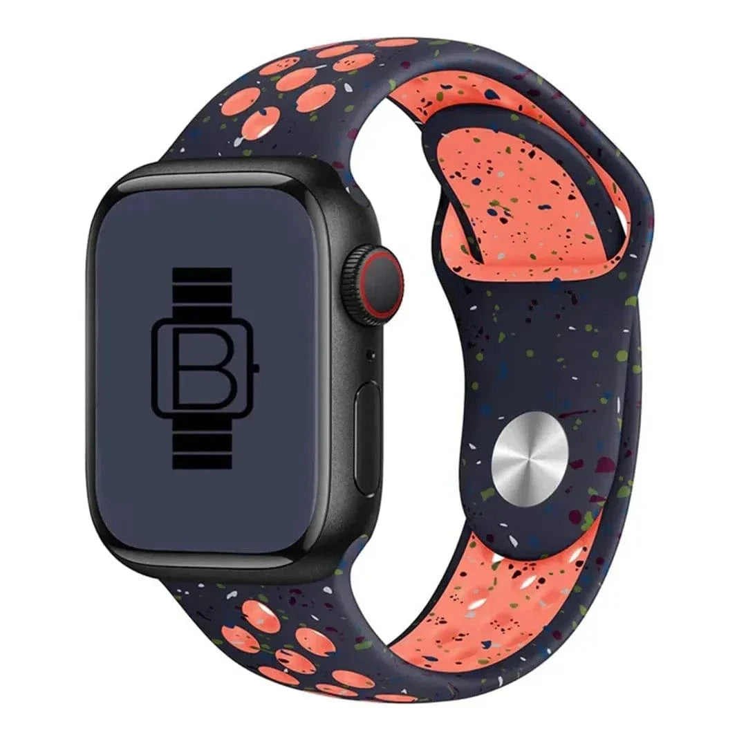 Nike Silicone Eco-friendly Band for Apple Watch 42 | 44 | 45 | Ultra 49 | 46mm S10