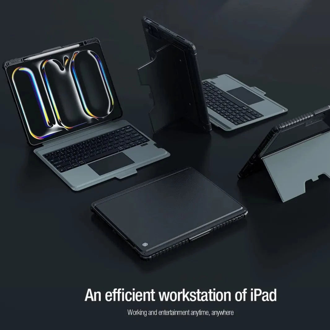 Cases & Covers NILLKIN Bumper Backlit Keyboard Cover for iPad Pro 7 M4 (2024) (13-inch)