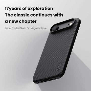ktusu Nillkin Cases & Covers Nillkin Frosted Shield PC + TPU Hard Case for iPhone 17 Air Black