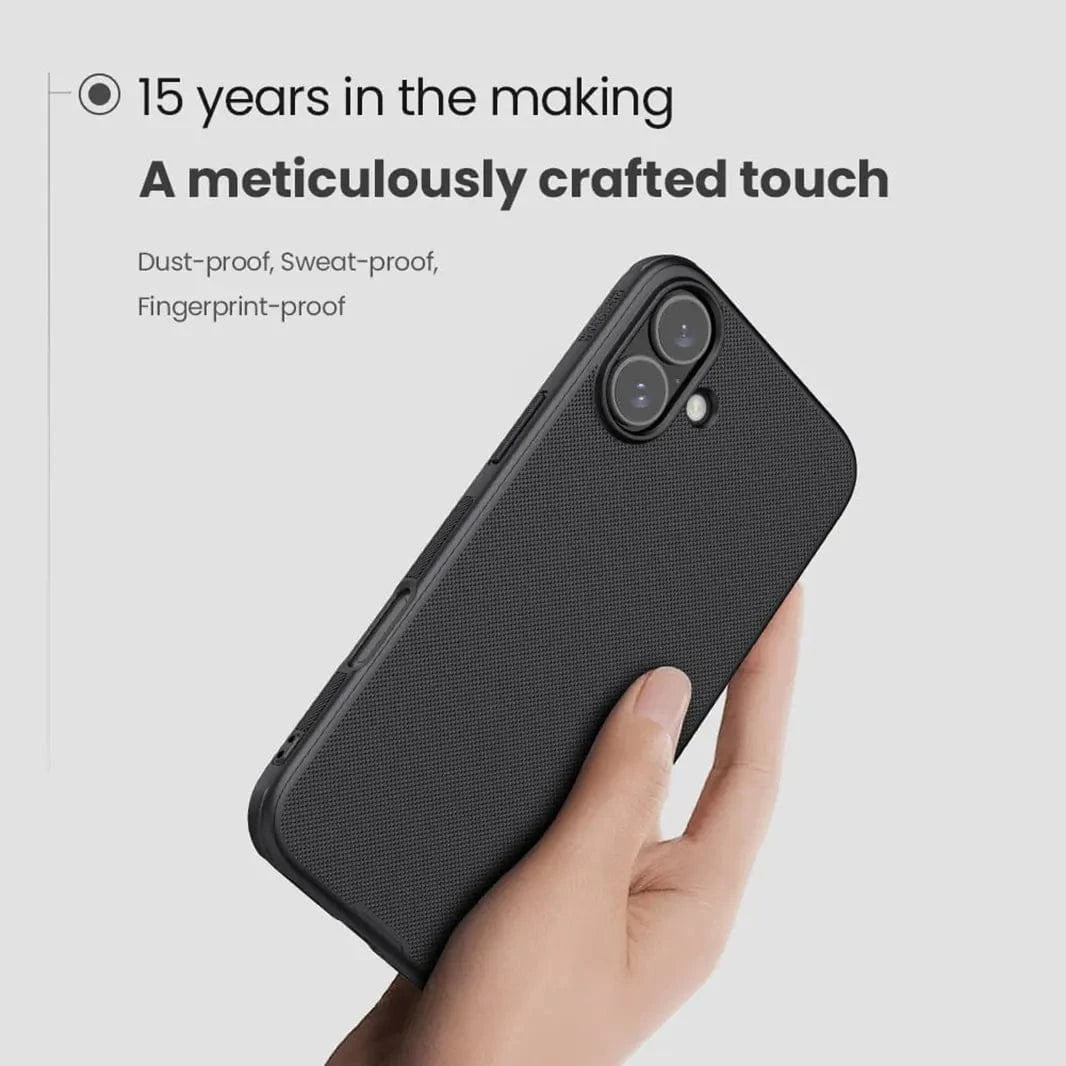ktusu Nillkin Cases & Covers Nillkin Frosted Shield PC + TPU Hard Case for iPhone 17 Black