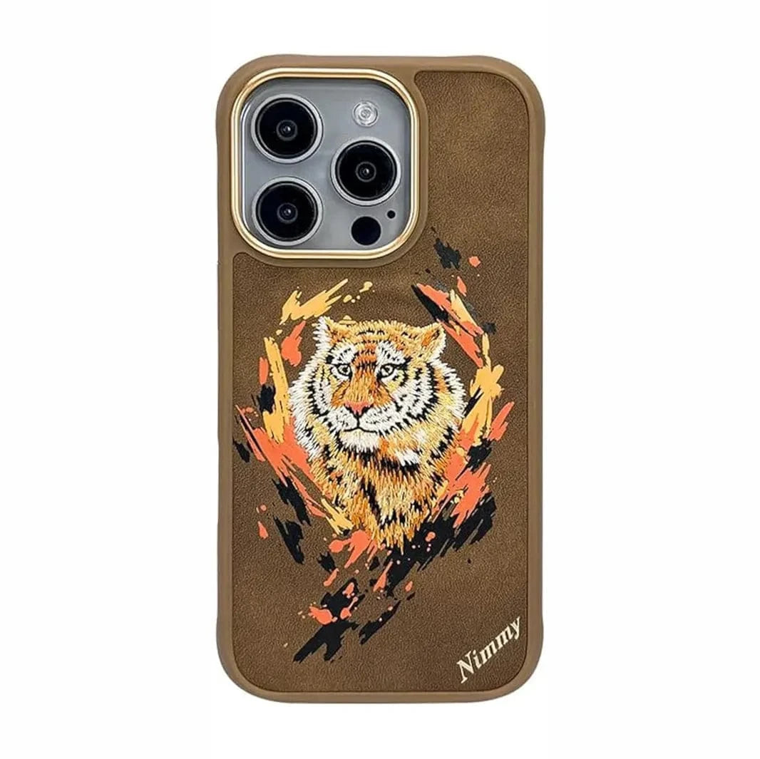 Nimmy 3D Embroided Hard Case for iPhone 16 Pro Max