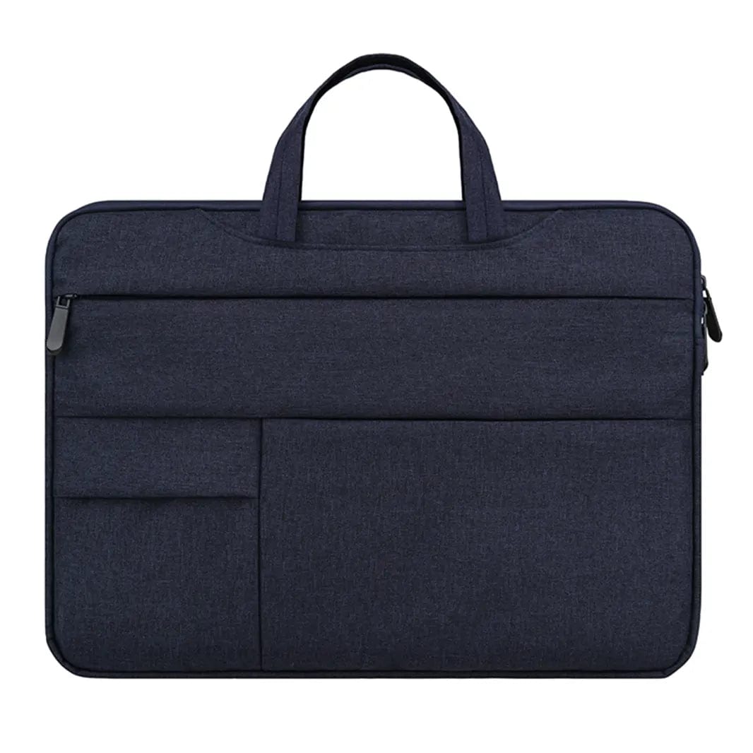 Up to 13.3 inch Laptop / Black Nylon Briefcase Water-Resistant Laptop Sleeve Bag for Laptop | Macbook | Notebook - Ktusu