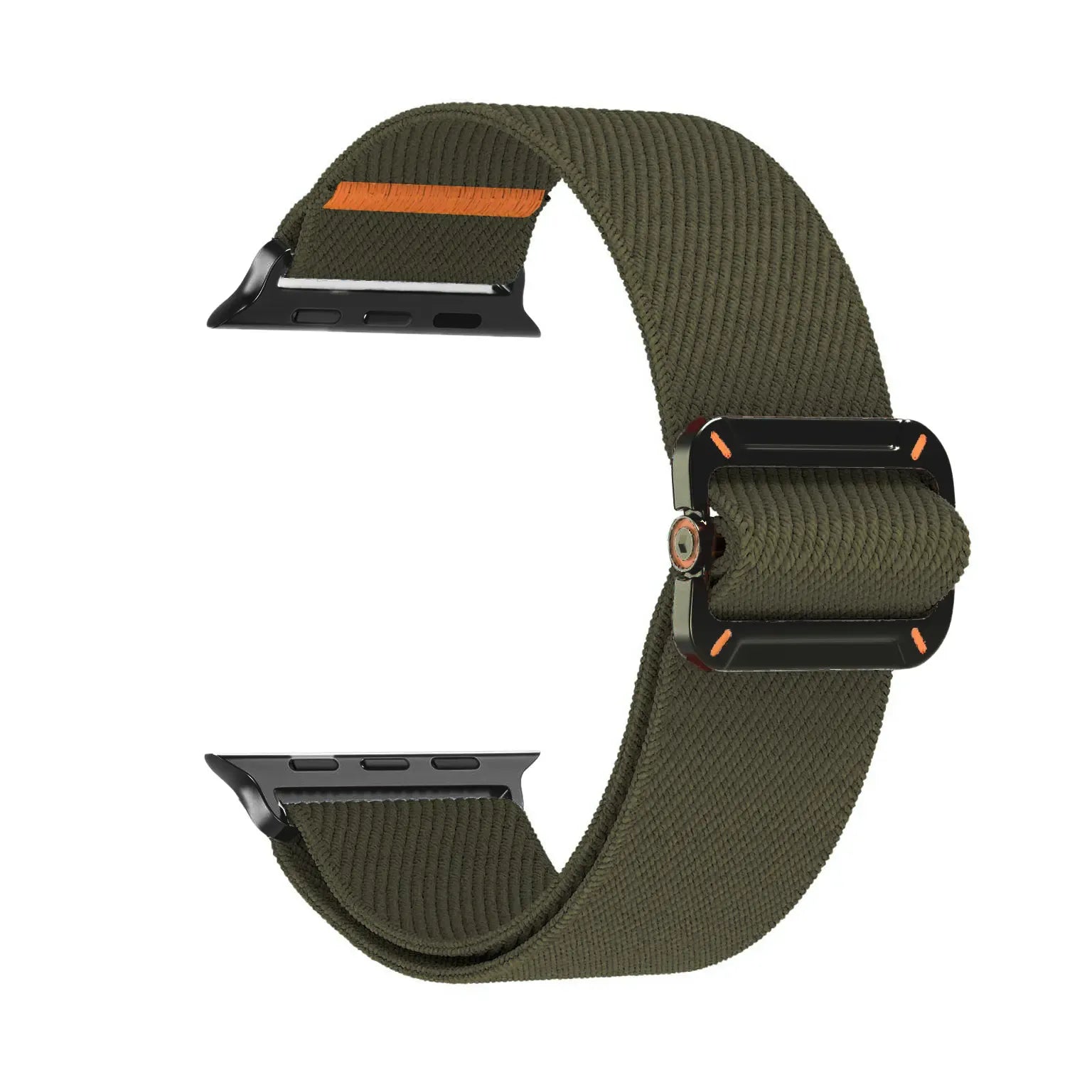 Watch Bands Nylon Stretchy Adjustable Elastic Woven Straps for Apple Watch 42 | 44 | 45 | Ultra 49 | 46mm S10 | 46mm S11