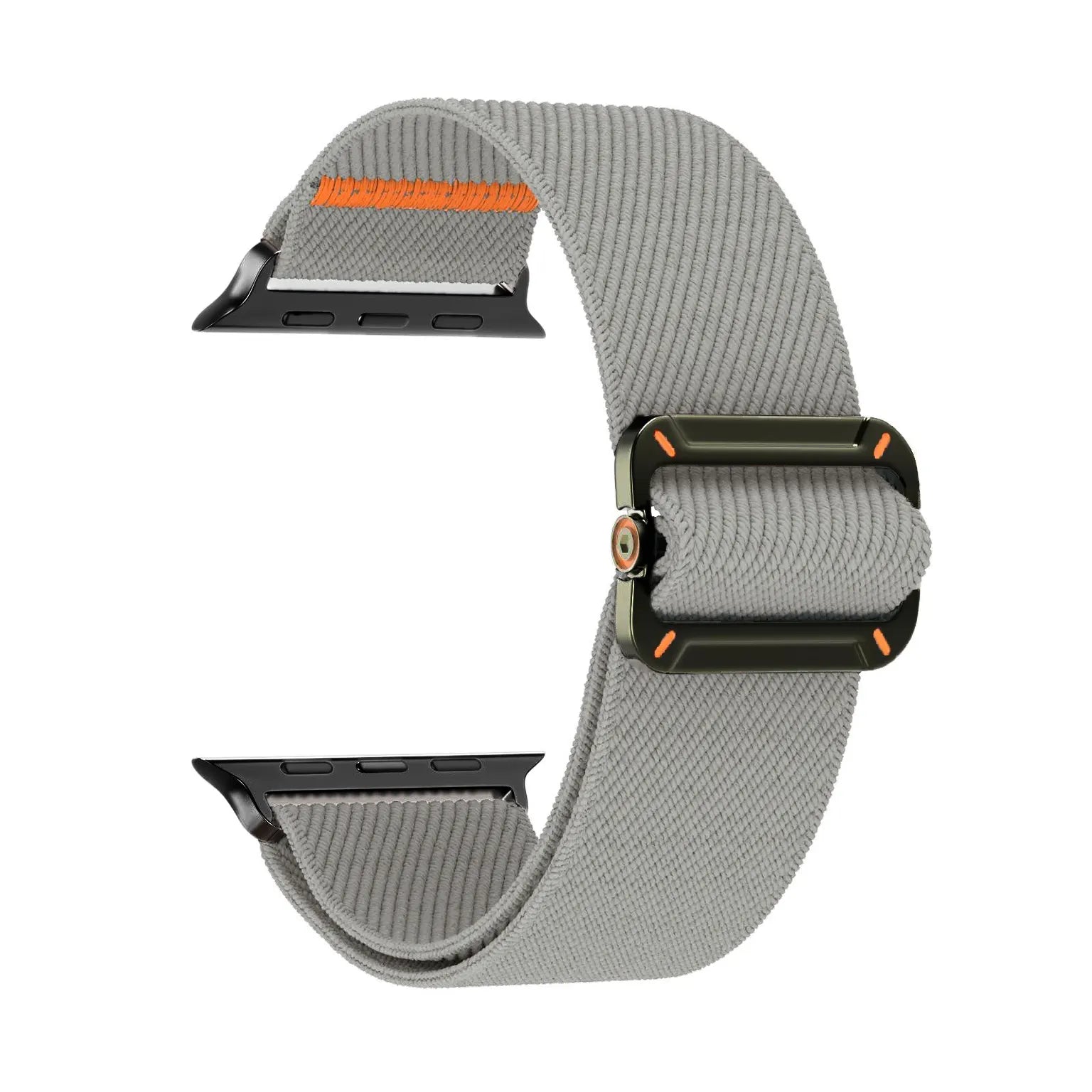 Watch Bands Nylon Stretchy Adjustable Elastic Woven Straps for Apple Watch 42 | 44 | 45 | Ultra 49 | 46mm S10 | 46mm S11