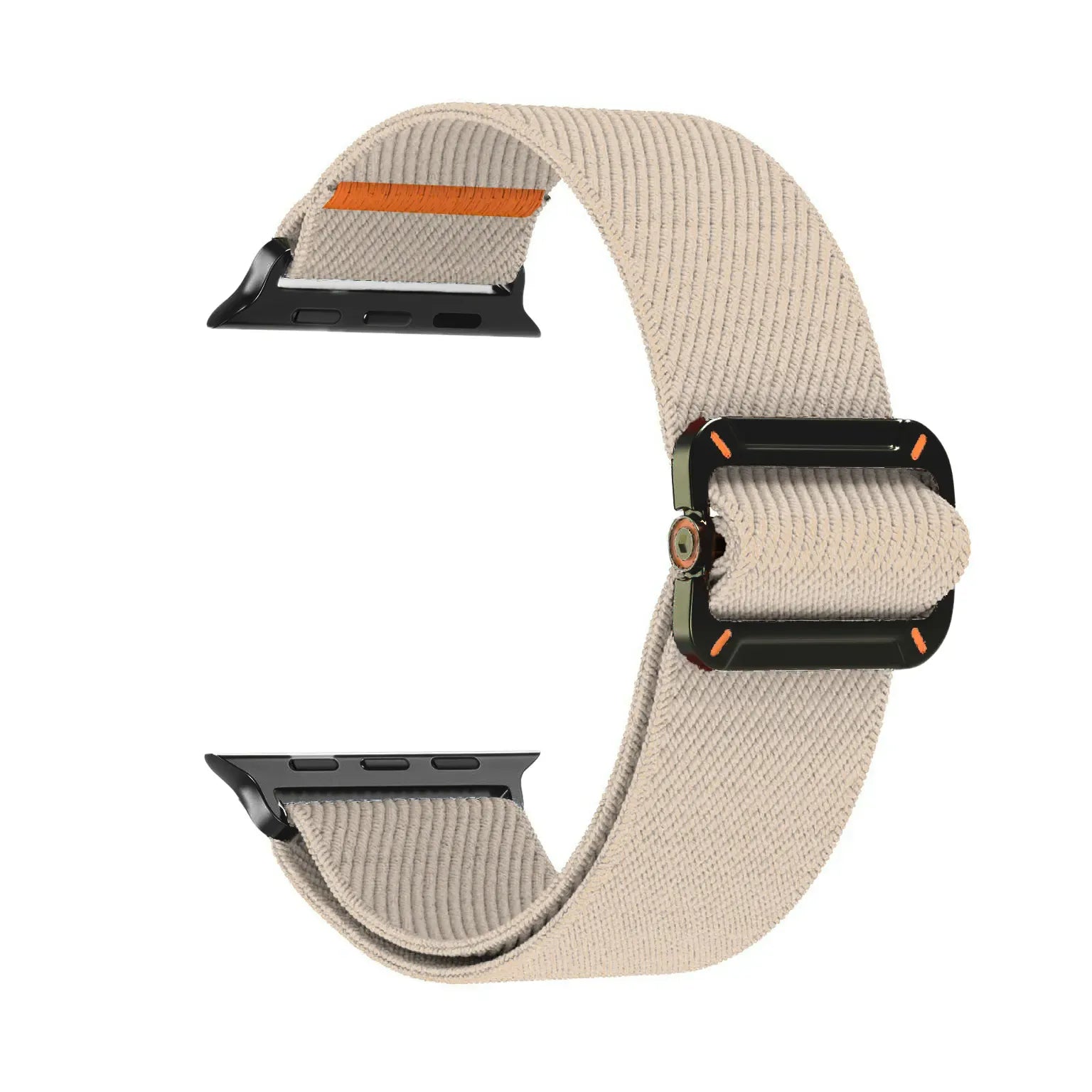 Watch Bands Nylon Stretchy Adjustable Elastic Woven Straps for Apple Watch 42 | 44 | 45 | Ultra 49 | 46mm S10 | 46mm S11