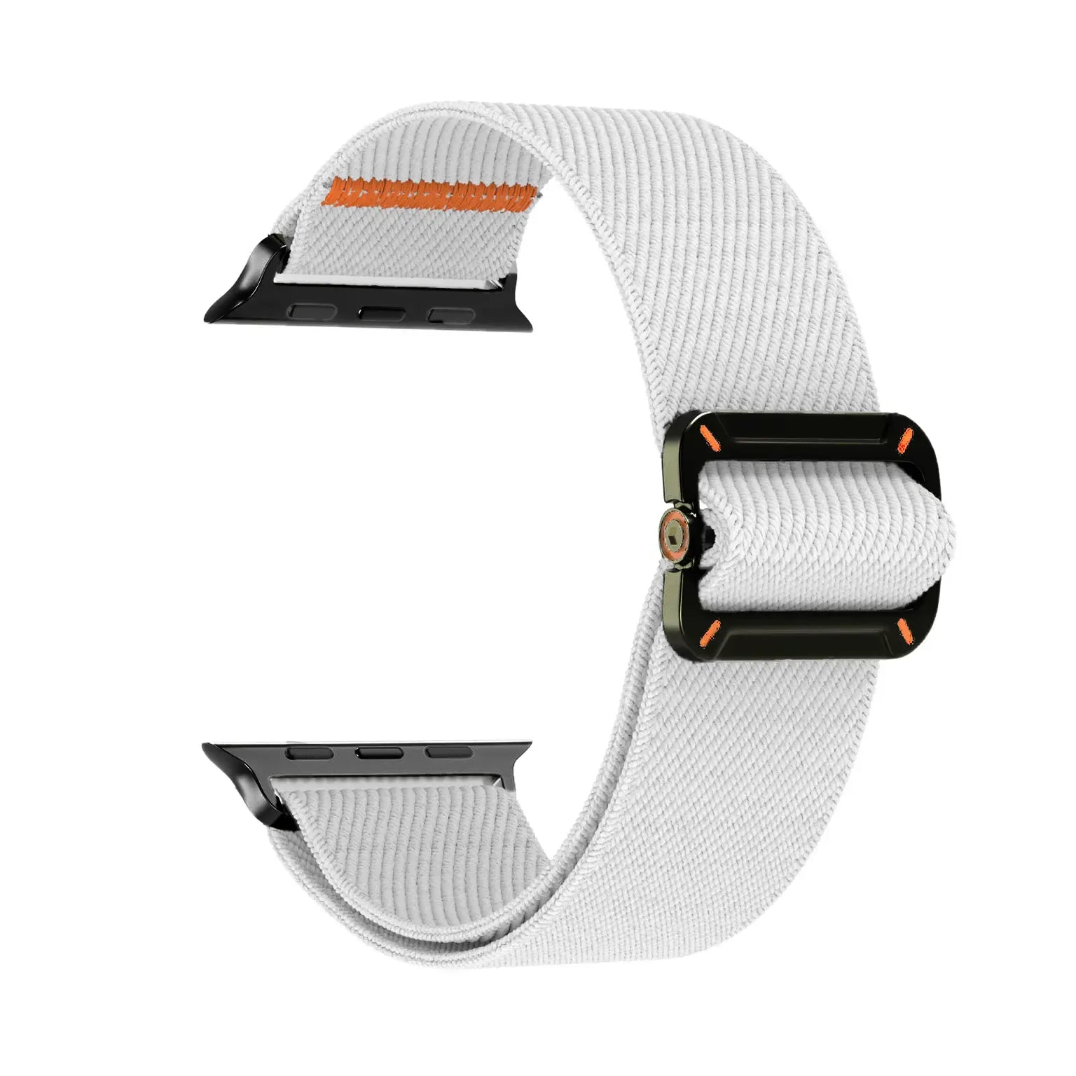 Watch Bands Nylon Stretchy Adjustable Elastic Woven Straps for Apple Watch 42 | 44 | 45 | Ultra 49 | 46mm S10 | 46mm S11