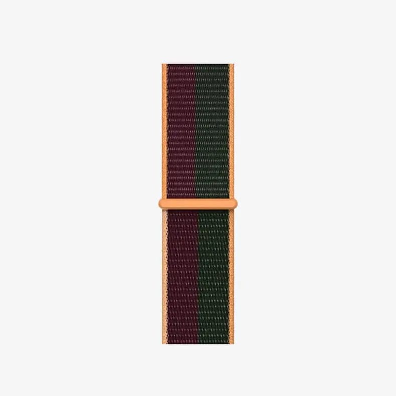 Straps & Bands for 42mm | 44mm | 45mm | Ultra 49mm / Dark Cherry Green