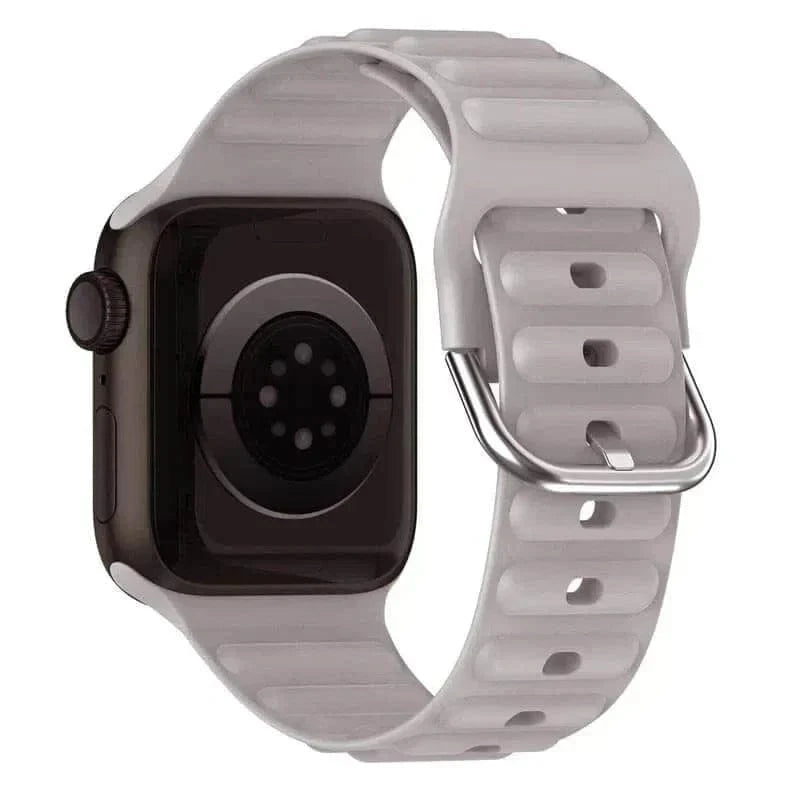 Ocean Ripple Silicone Soft Band for Apple Watch 42 | 44 | 45 | Ultra 49 | 46mm S10
