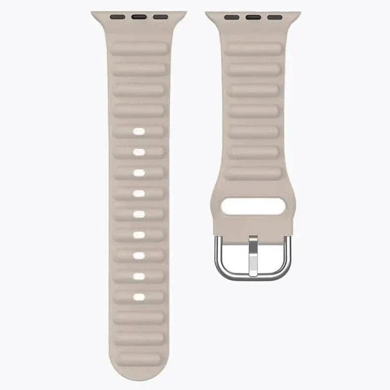 Ocean Ripple Silicone Soft Band for Apple Watch 42 | 44 | 45 | Ultra 49 | 46mm S10