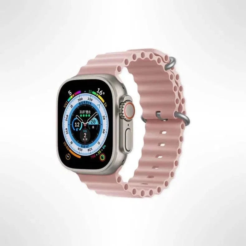 Ocean Silicone Band for Apple Watch 42 | 44 | 45 | Ultra 49 | 46mm S10