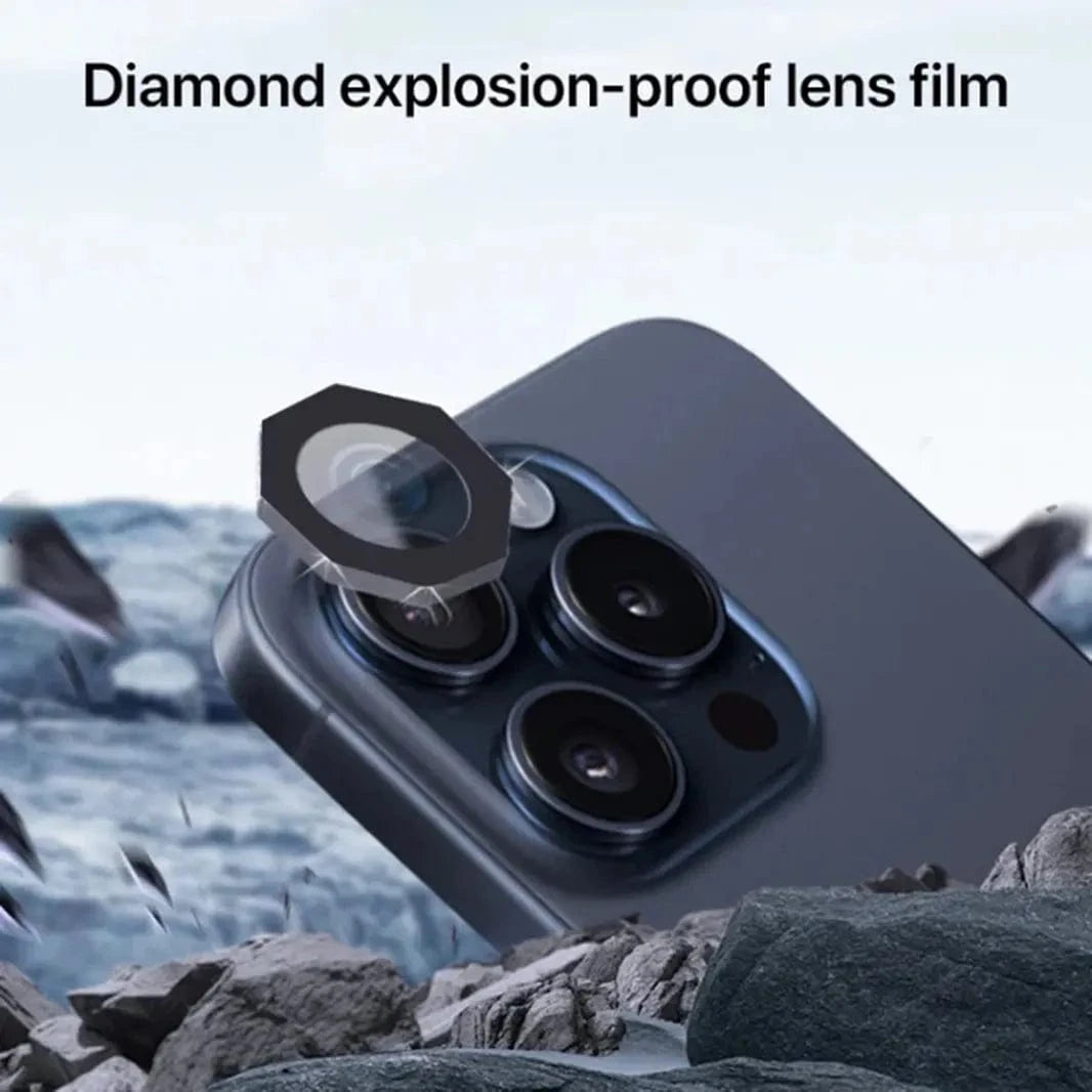 Octagonal Camera Lens Protector Ring for iPhone 16 Pro | 16 Pro Max