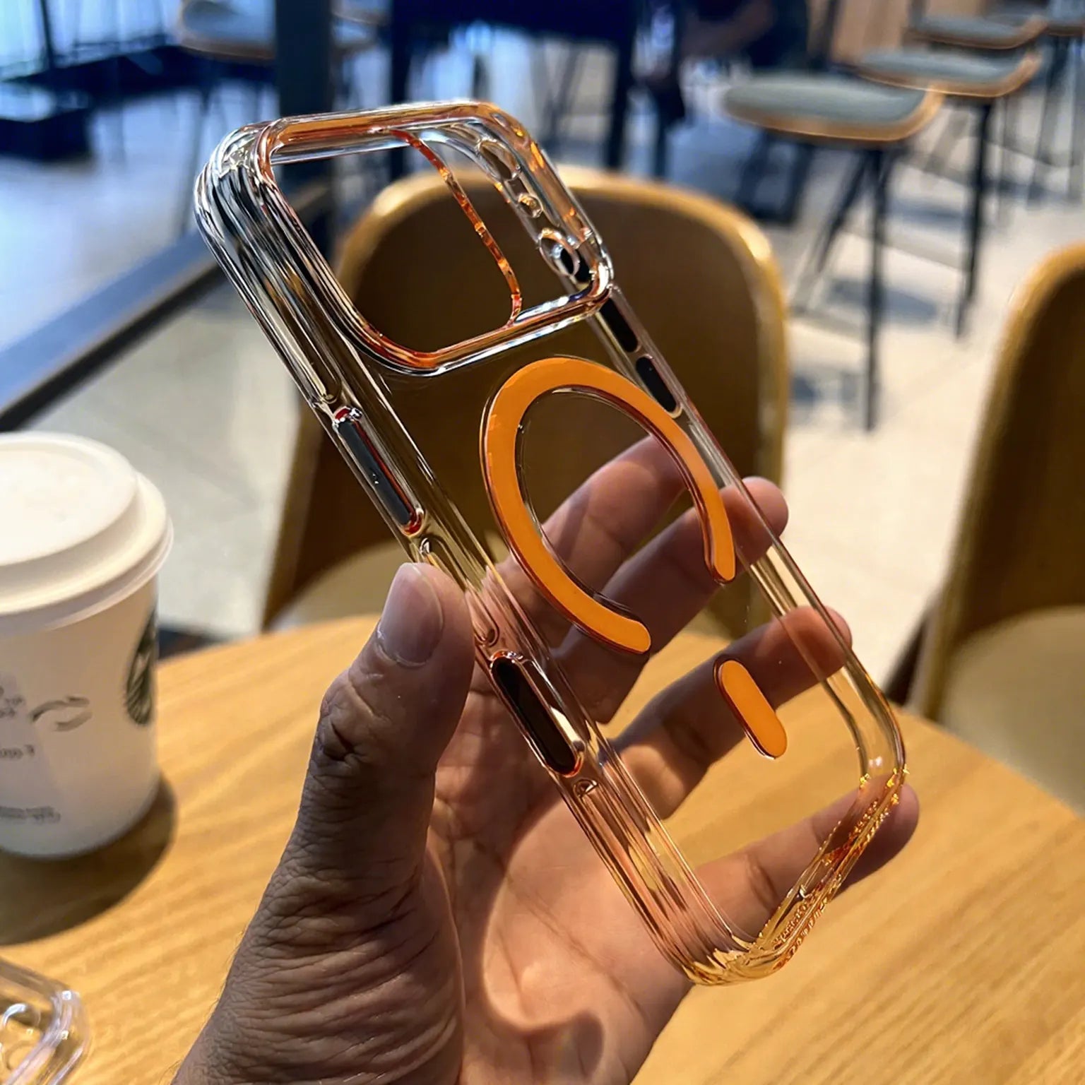 Camera Potective Colored Crystal Slim Magsafe Hard  Case for iPhone 17 Pro Max